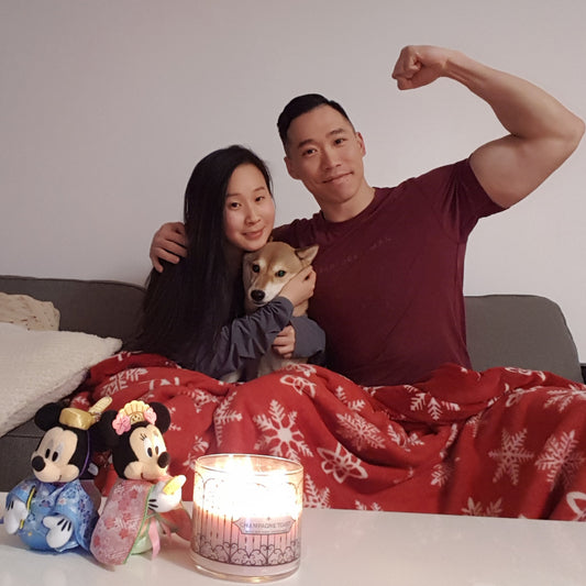 Brian Lee tall boyfriend and short girlfriend