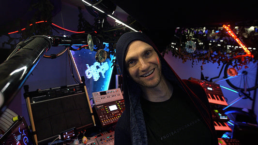 Jon Bierman in tall hoody by Navas Lab Apparel