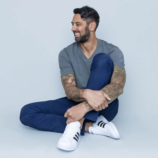 mens tall tees for tall guys by Navas Lab Apparel