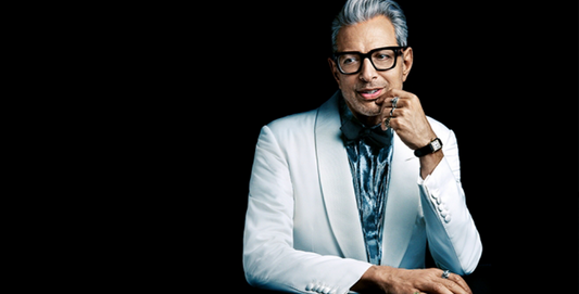 Jeff Goldblum is a tall skinny man