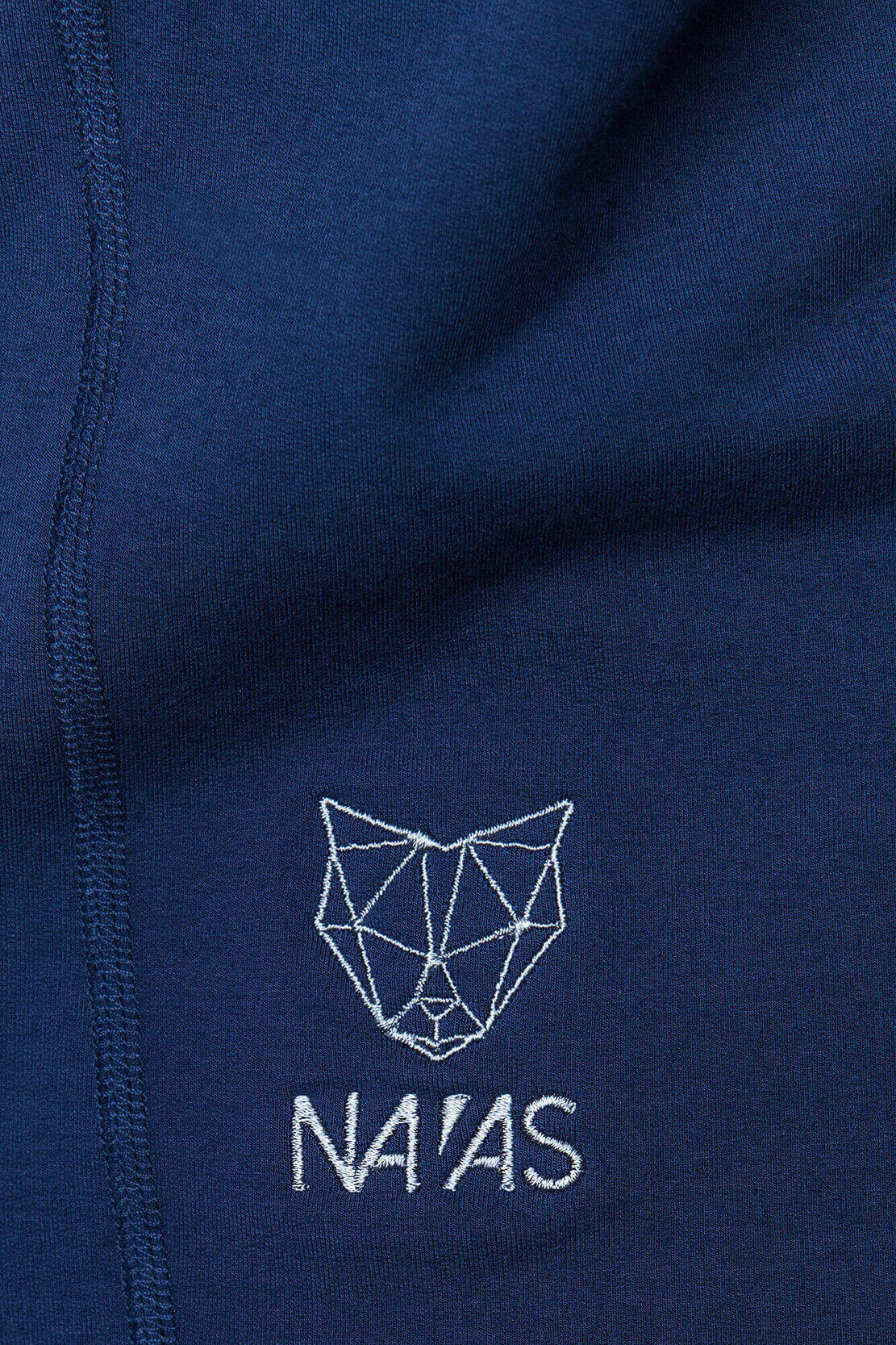 The Billy Men's Tall Sweatshirt in Blue with Logo Detail by Navas Lab Apparel
