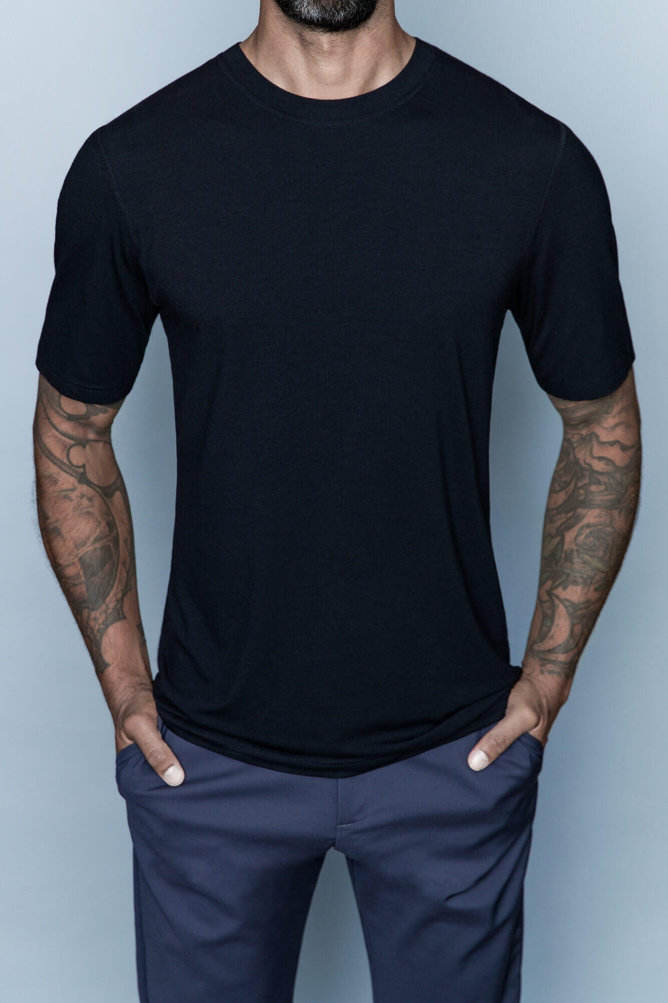 tall mens in tall tee by Navas Lab Apparel