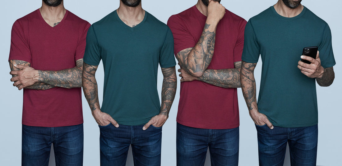 tall tees for tall mens and tall skinny guys by Navas Lab 