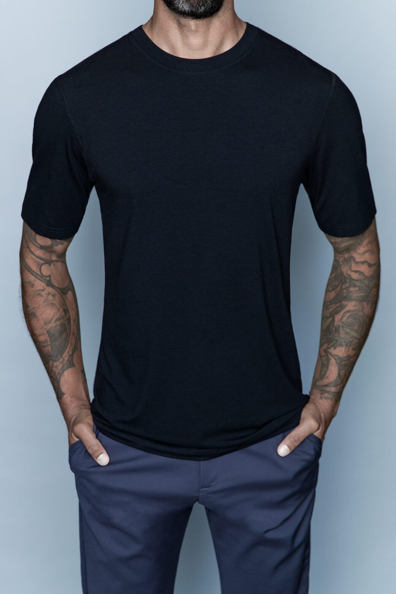Men's Bamboo T-Shirt | American Cotton T-Shirt S / Black