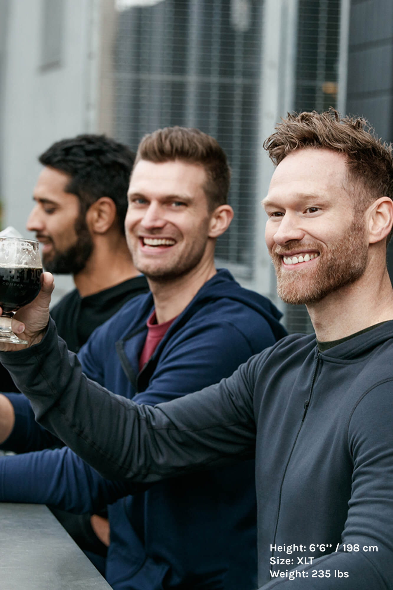 Navas Lab Hawkins hoodies for tall skinny guys. The perfect tall slim hoodie for taller men looking for style and comfort.