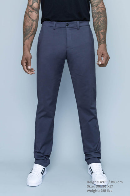 Tall pants in grey for tall guys by Navas Lab Apparel. Pants for tall men for everyday use.