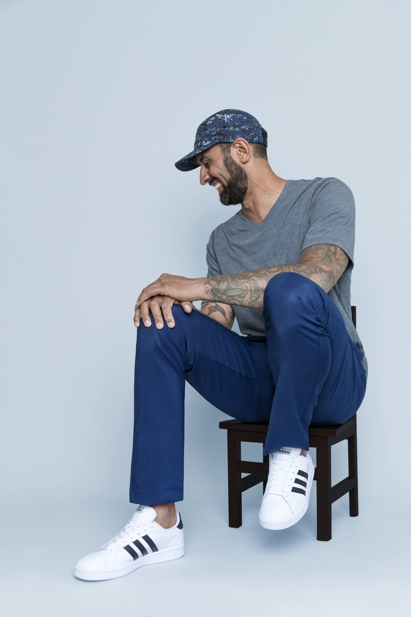 mens tall and skinny clothes by Navas Lab Apparel